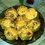 Кабачки с фаршем и помидорами