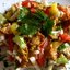 Салат с лисичками и картофелем
