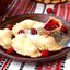 Вареники с малиной