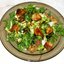 Теплый салат с курицей, авокадо и грейпфрутом