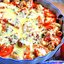 Куриное филе запеченное с овощами и сыром