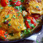 Пряная курица с чесноком