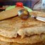 Постные блины из овсяных хлопьев
