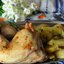 Куриные окорочка с картофелем в микроволновке