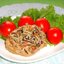 Куриные "тарелочки" с рисом и ветчиной