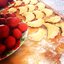 Вареники с клубникой