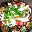 Салат куриный с шампиньонами