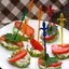 Кабачки как канапе
