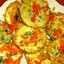 Кабачки в кляре с морковью и чесноком