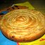 Пирог с ветчиной, сыром и зеленью