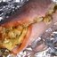 Рулетики с ветчиной и картофельными блинчиками