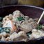 Рагу из цесарки с фасолью и шпинатом