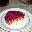 Копчёная селёдка в шубе из запечённых овощей