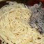 Спагетти со сливочно-грибным соусом