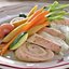 Рулетики из индейки с карамелизованными овощами