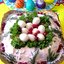 Салат "Пасхальный венок"