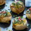 Шампиньоны, запеченные с яйцом