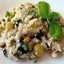 Клюквенный салат с сыром Фета и пшенной крупой