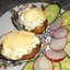 Запеченный картофель с творогом