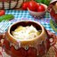 Свинина запечённая в горшочках с грибами и картофелем