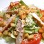 Салат "Цезарь" с курицей копченой