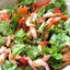 Овощной салат с морепродуктами