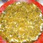 Печеночный торт с шампиньонами
