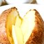 Запеченный картофель с морской солью