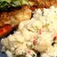 Картофельный салат с сельдереем и корнишонами