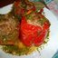 Перцы, фаршированные мясом и рисом