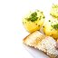 Рыба отварная с картофелем