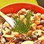 Салат с бобами и сыром