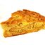 Сметанная шарлотка с яблоками и грецкими орехами