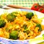 Куриное филе, жаренное с брюссельской капустой