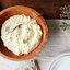 Картофельное пюре с яблоком и артишоками