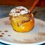 Яблоки, фаршированные творогом и изюмом