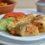 Постные голубцы с рисом, грибами и оливками