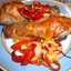 Голени запеченные с болгарским перцем