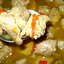 Мясо тушенное со сливами и перцем чили