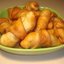 Закусочные жареные мини-пирожки с мясом