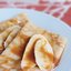 Блинчики с бананом и карамелью