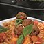 Капеллини с мясными тефтелями