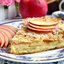 Наливной пирог с яблоками и хрустящей овсяной корочкой
