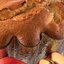 Шарлотка с персиками