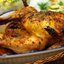 Запеченная острая кунжутная курица