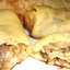 Блины с мясом и грибами