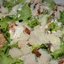 Салат с крутонами, курицей и пармезаном