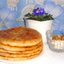 Постные лепёшки с фасолью и грецкими орехами