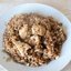 Тушеная куриная грудка с гречкой