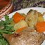 Осенняя утка с тыквой, фенхелем и яблоками